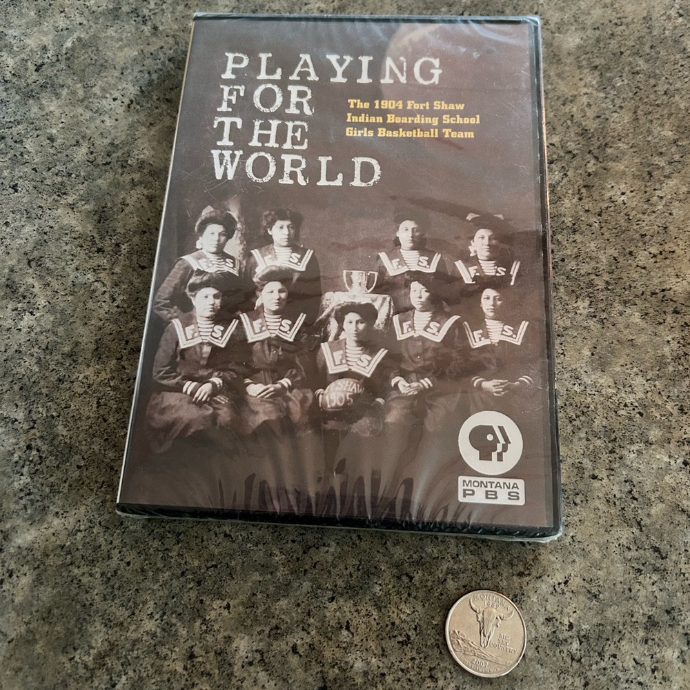 🎥 Playing for the World Native Indian Women’s Basketball DVD [Montana PBS] NWT